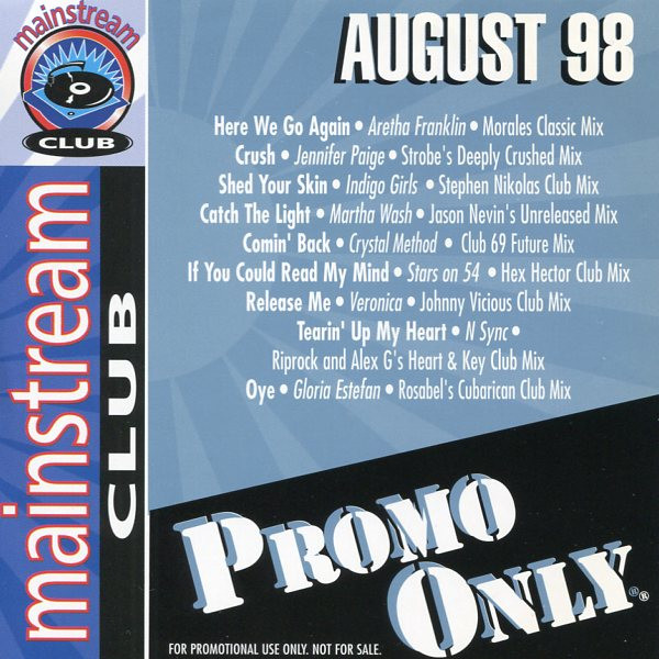 Promo Only Mainstream Club: August 98 (1998, CD) - Discogs