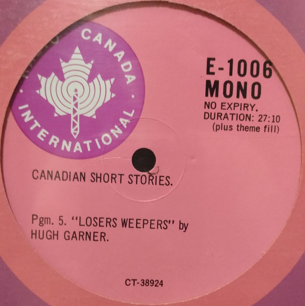 télécharger l'album Hugh Garner Hugh Hood - Canadian Short Stories