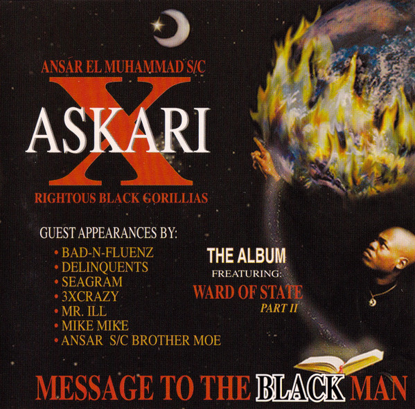 Askari X – Message To The Black Man (1995, Vinyl) - Discogs