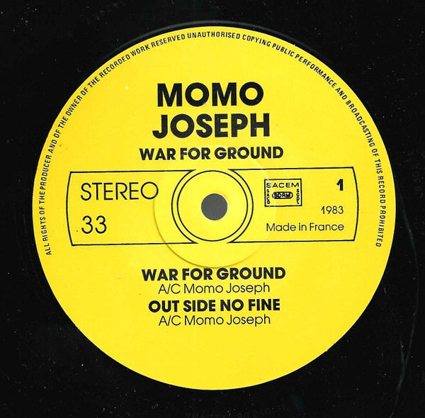 télécharger l'album Momo Joseph - War For Ground