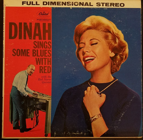 ○即決VOCAL LP Dinah Shore / sings Some Blues With Red st1354