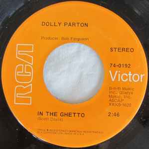Dolly Parton - In The Ghetto album cover