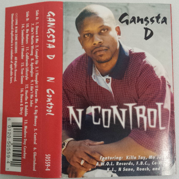 GANGSTA D/N CONTROLヒップホップ/ラップ - ヒップホップ/ラップ