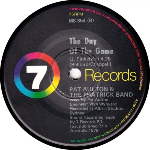 Album herunterladen Pat Aulton & The Phatrick Band - The Greatest Game Of All The Day Of The Game