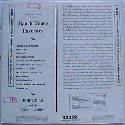 baixar álbum Bob Wills & His Texas Playboys - Ranch House Favorites