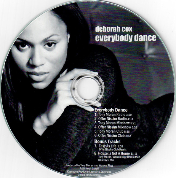 Deborah Cox – Everybody Dance (2007, CDr) - Discogs