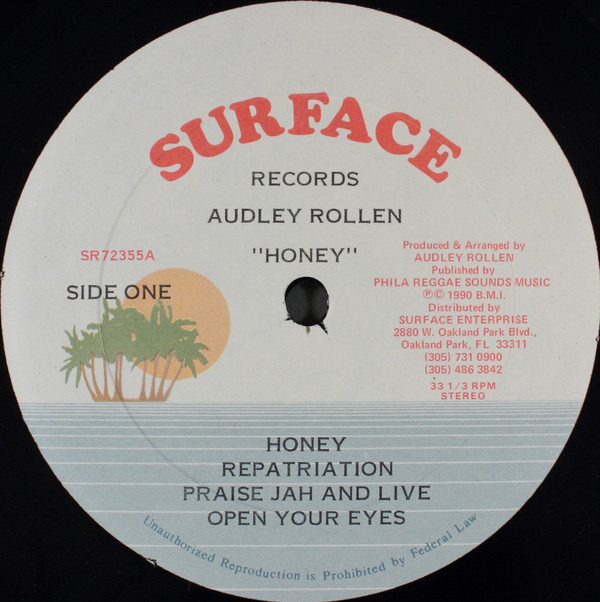 descargar álbum Audley Rollen - Honey