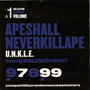 エンタメ/ホビーCD UNKLE Ape shall never kill Ape A1 - ポップス ...