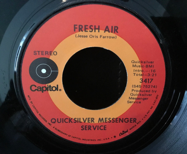 Quicksilver Messenger Service Fresh Air Releases Discogs