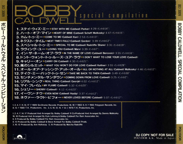 ladda ner album Bobby Caldwell - Special Compilation