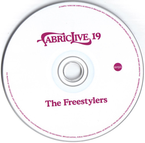 Album herunterladen The Freestylers - FabricLive 19
