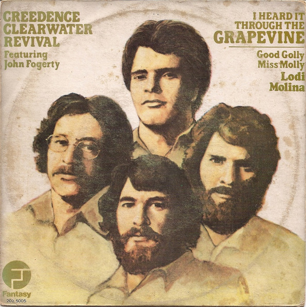 Creedence Clearwater Revival Featuring John Fogerty – I Heard It Through  The Grapevine (1976, Vinyl) - Discogs