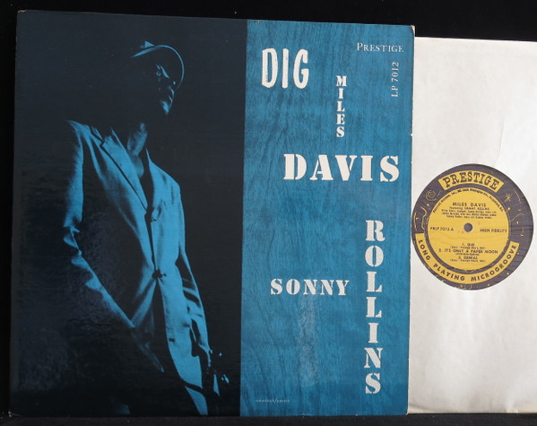 Miles Davis Featuring Sonny Rollins – Dig (1958, Vinyl) - Discogs