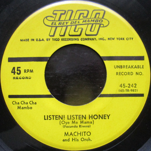 baixar álbum Machito And His Orch - Listen Listen Honey Oye Me Mama