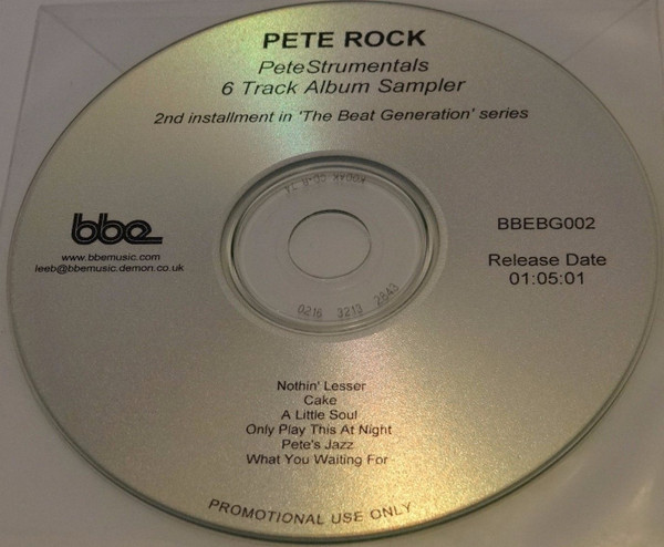 télécharger l'album Pete Rock - PeteStrumentals 6 Track Album Sampler