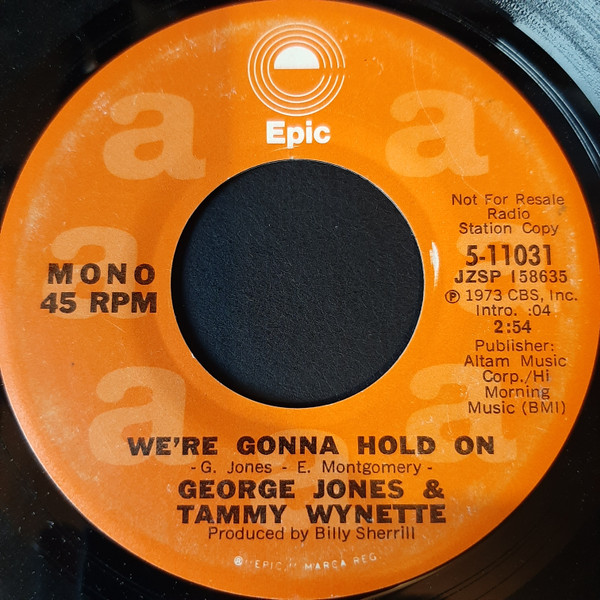 baixar álbum George Jones & Tammy Wynette - Were Gonna Hold On