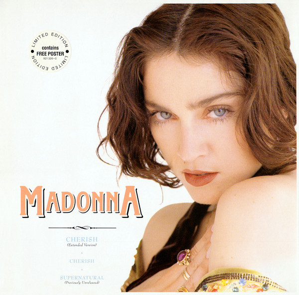 Madonna – Cherish (1989, Poster, Vinyl) - Discogs