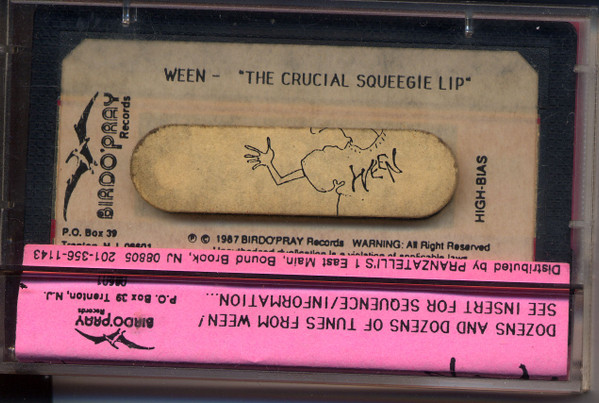  WEEN - The Crucial Squeegie Lip ORIGINAL TAPE very