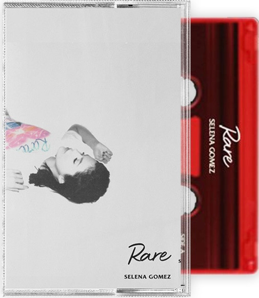 WHITE & RED CASSETTES SELENA GOMEZ RARE DELUXE CD SIGNED ART CARD UK EXCL 
