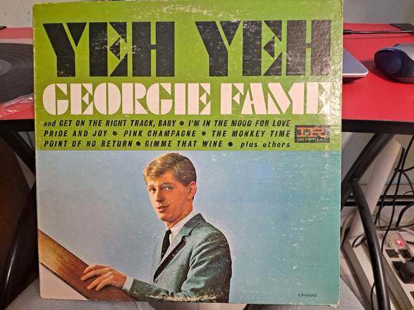 Georgie Fame And The Blue Flames – Yeh Yeh (1965, Vinyl) - Discogs