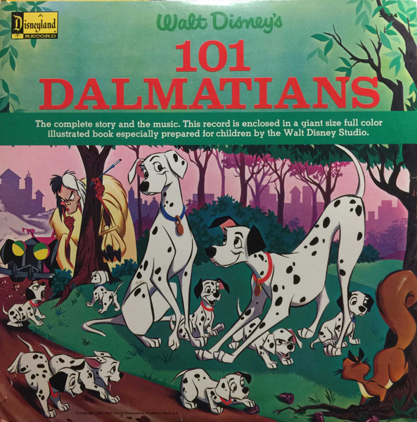 101 Dalmatians A Disney Read-Along by - Disney, One Hundred and One  Dalmatians, Walt Disney Studios Books