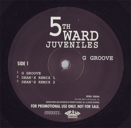 5th Ward Juveniles - G Groove (Remixes) | Releases | Discogs