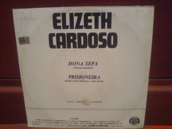 baixar álbum Elizeth Cardoso - Dona Xepa Prisioneira