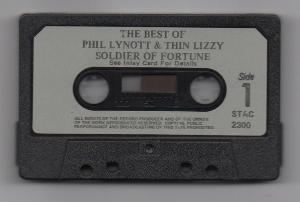 Phil Lynott And Thin Lizzy – The Best Of - Soldier Of Fortune 