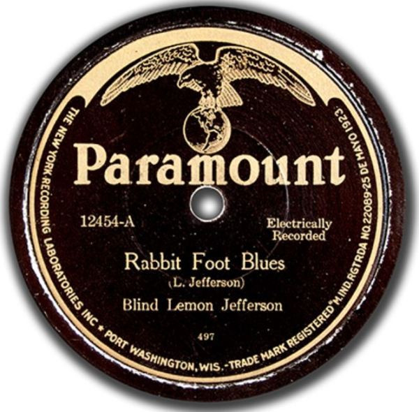 Blind Lemon Jefferson – Rabbit Foot Blues / Shuckin' Sugar Blues