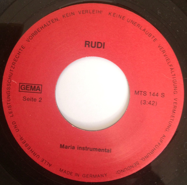 télécharger l'album Rudi - Schau Mich Einmal Noch An Maria