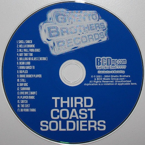 télécharger l'album Various - Third Coast Soldiers Ghetto Chopped And Screwed