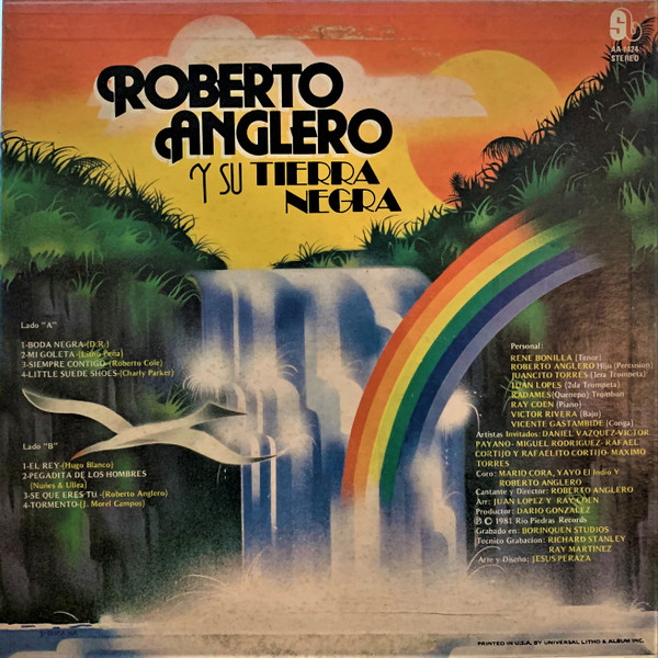 baixar álbum Roberto Angleró Y Su Tierra Negra - Roberto Anglero Y Su Tierra Negra