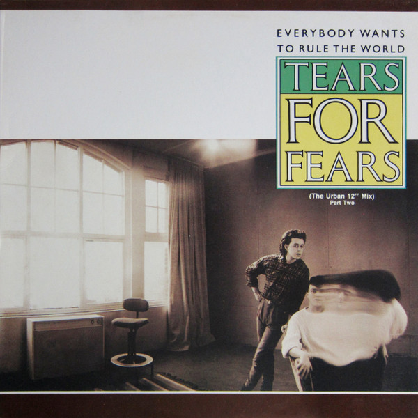 TEARS FOR FEARS/EVERYBODY WANTS TO RULES THE WORLD JAPAN ISSUE 12 W/OBI,  INSERT