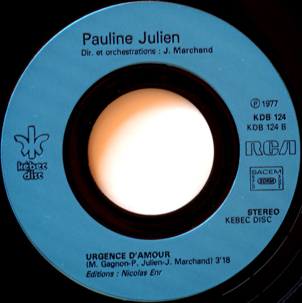 lataa albumi Pauline Julien - Non Tu Nas Pas De Nom Urgence DAmour