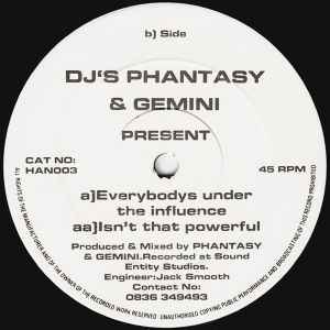 DJ Phantasy & DJ Gemini - Vol 1 album cover