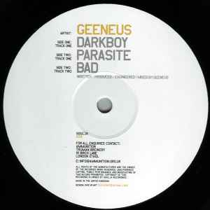 Geeneus - Darkboy album cover
