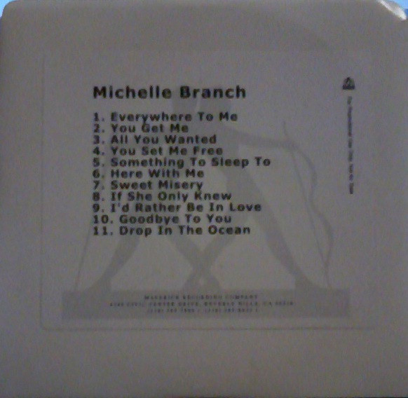 Everywhere - Michelle Branch, Everywhere, brano estratto dall'album The  Spirit Room., By Michelle Branch, Italia