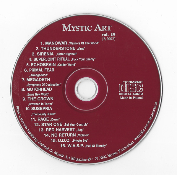 Mystic Art Vol. 19 (2002, CD) - Discogs