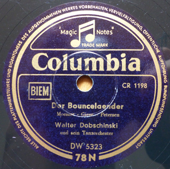 ladda ner album Walter Dobschinski Und Sein Tanzorchester - Der Bouncelaender Dobs Riff