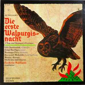 Felix Mendelssohn-Bartholdy - Die Erste Walpurgisnacht + Son And Stranger album cover
