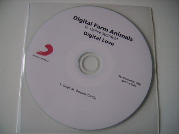 Digital Farm Animals Ft. Hailee Steinfeld – Digital Love (2017, CDr) -  Discogs