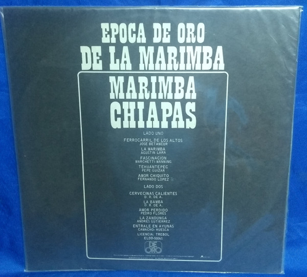 Album herunterladen Marimba Chiapas - Época De Oro De La Marimba