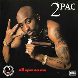 2Pac - All Eyez On Me album cover