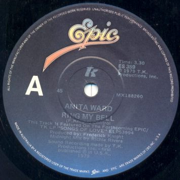 Anita Ward – Ring My Bell (1979, Vinyl) - Discogs