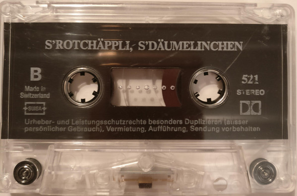 télécharger l'album Gebrüder Grimm - SRotchäppli Däumelinchen
