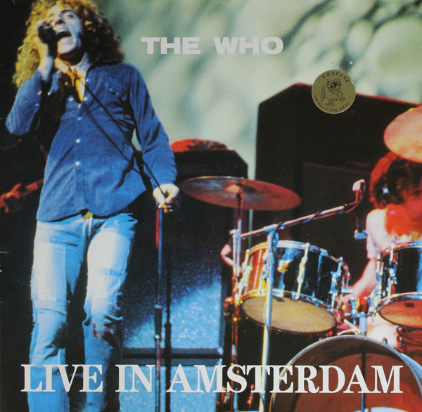 The Who – Live In Amsterdam (1989, Clear, Vinyl) - Discogs