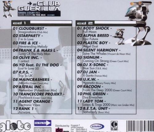 ladda ner album Green Court Presents Marc Dawn - Club Guerilla Vol1