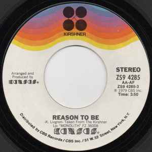 Kansas (2) - Reason To Be album cover