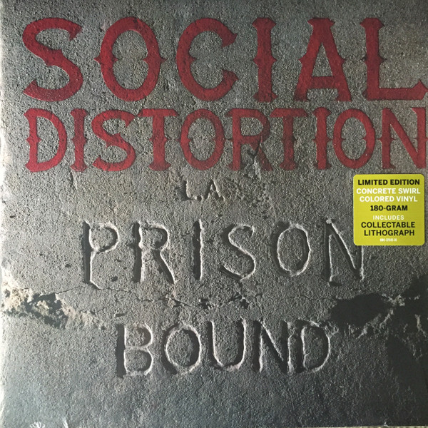 Social Distortion – Prison Bound (2015, Gray, 180 Gram, Vinyl