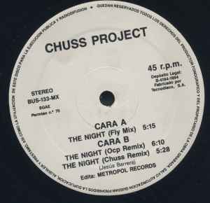 Chuss Project - The Night album cover